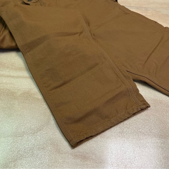 Carhartt Loose Fit Washed Duck Flannel-lined Utility Work Pant Size 40 x 32 - Picture 6 of 12
